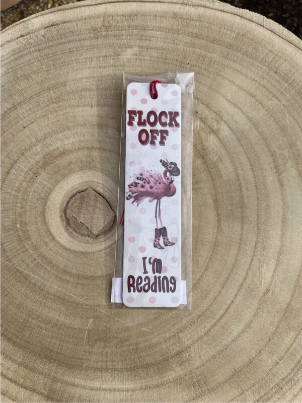 Flock Off Bookmark P/M