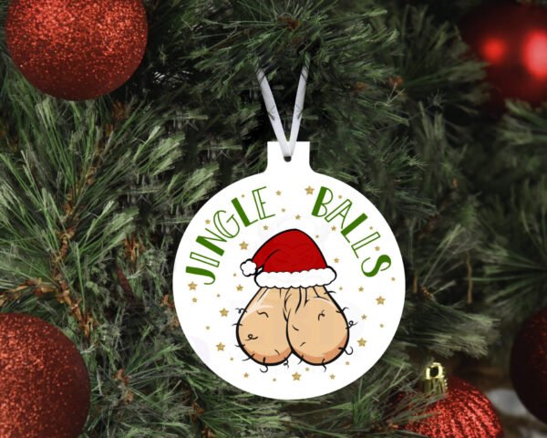 Jingle Balls Bauble Ornament