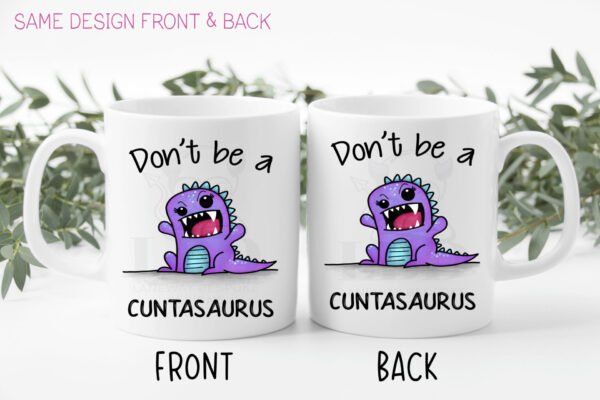 Cuntasaurus Ceramic Mug - Image 3