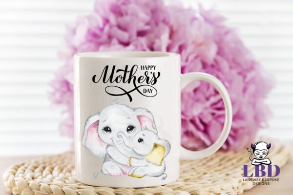 Elephant Mothers Day Mug - Image 3