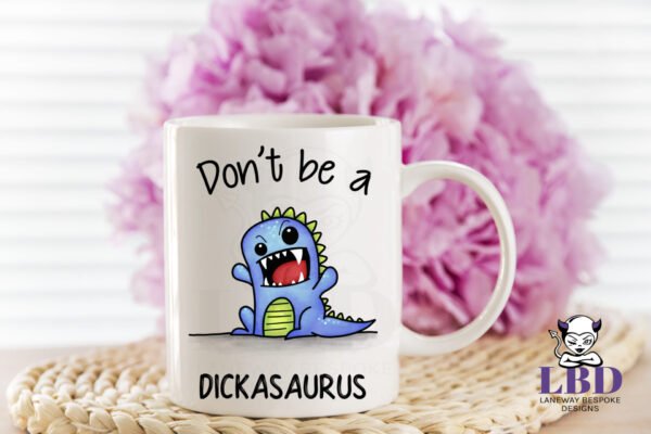 Dickasaurus Ceramic Coffee mug