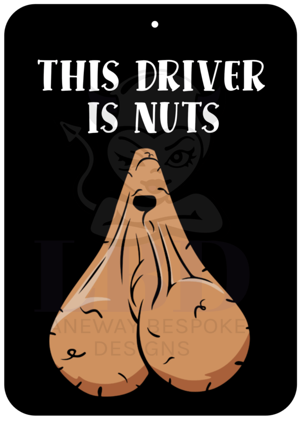 Nuts Unscented Air Freshener - Image 2