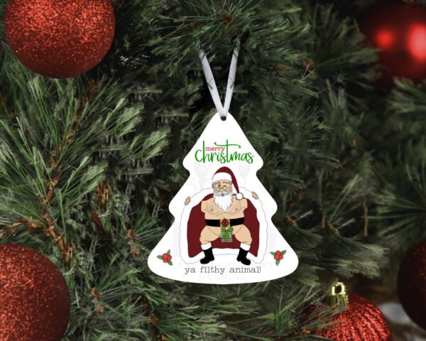 Filthy Animal Tree Xmas Ornament