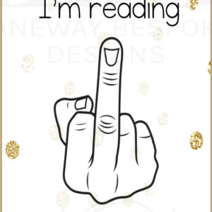 Fuck Off Aluminium Bookmark