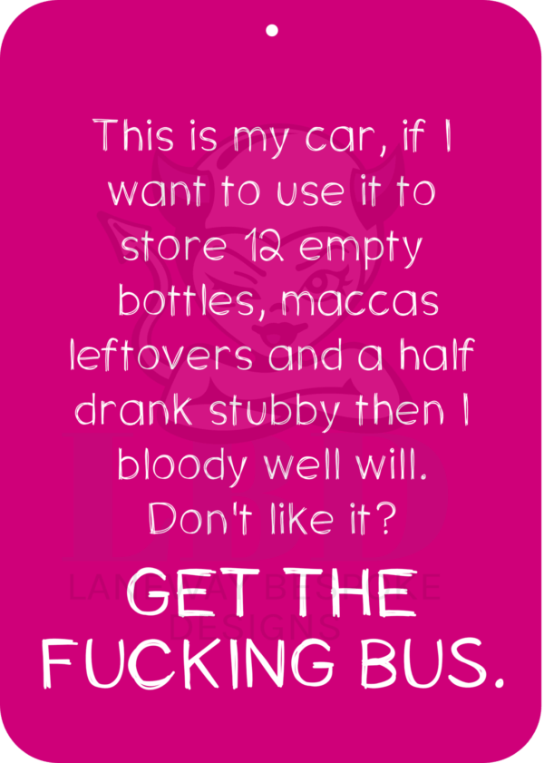Get the Bus Air Freshener - Image 5