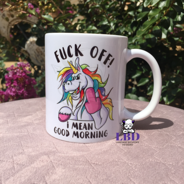 Fuck Off, Good Morning Mug - Image 3
