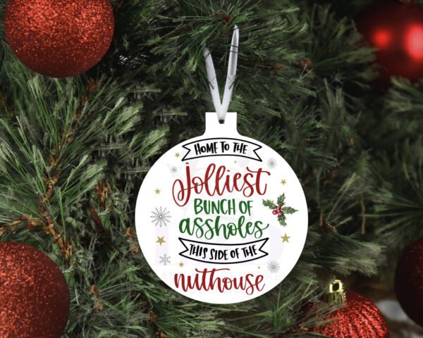 Jolliest Bunch Christmas Ornament