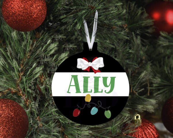 Naughty, Nice or Drunk Ornament - Image 2