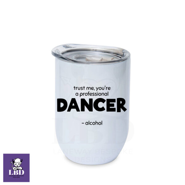 Professional Dancer Wine Cup