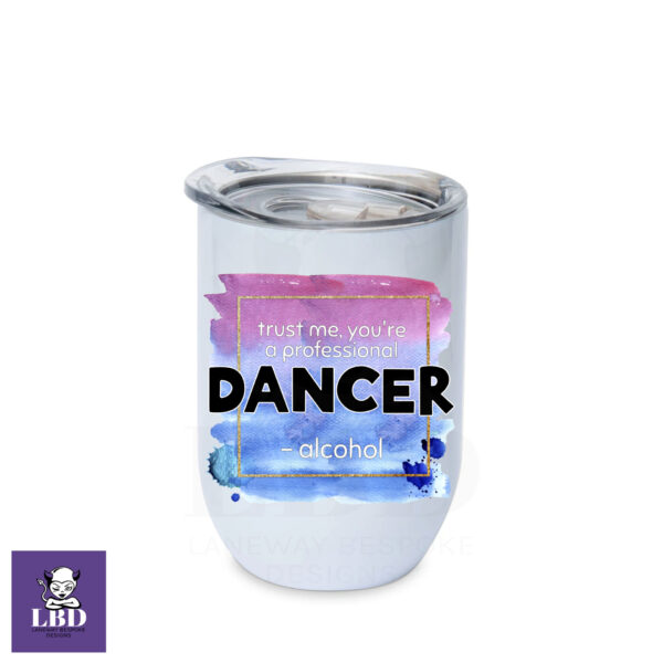 Professional Dancer Wine Cup - Image 2