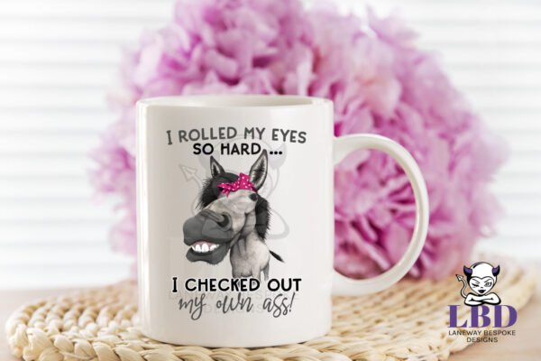 Rolled my Eyes Ceramic Mug
