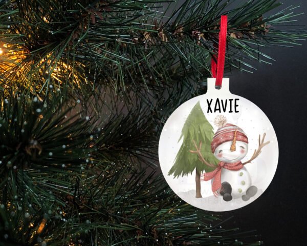 Memorial Christmas Flat Ornament - Image 6