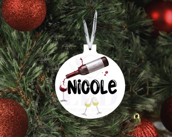 Stressed Silly Season Bauble - Image 2